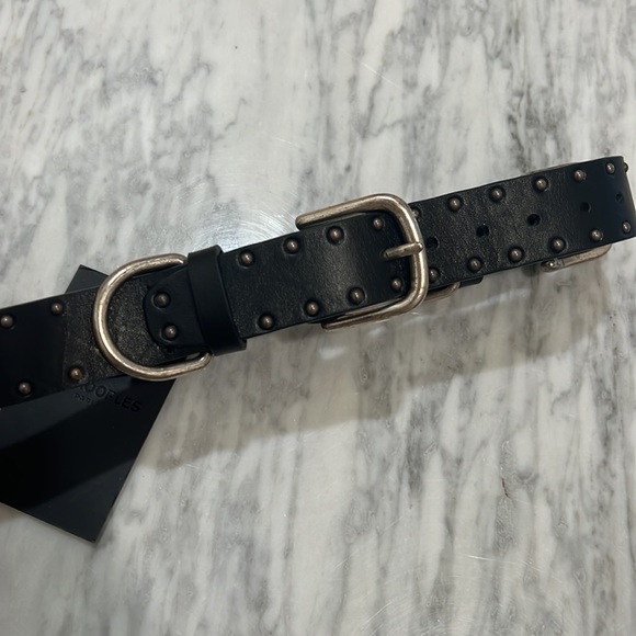 The Kooples women’s Black leather belt XS - Picture 4 of 5